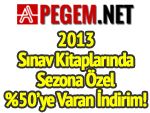 2013 Tüm Sınav Kitaplarında %50’ye Varan İndirim!