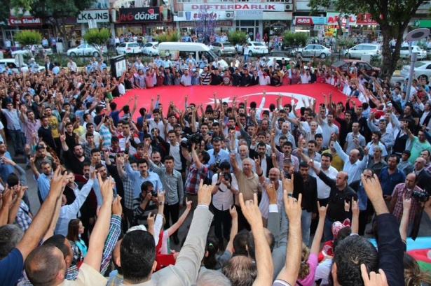 Bayrağını alan sokağa çıktı 11