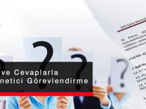 MEB Yönetici Görevlendirmede Soru ve Cevaplar