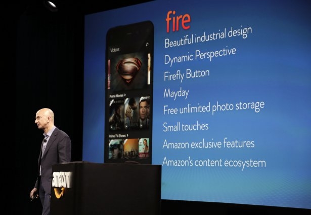 Amazon, ilk akıllı telefonu 'Fire Phone'nu tanıttı 24