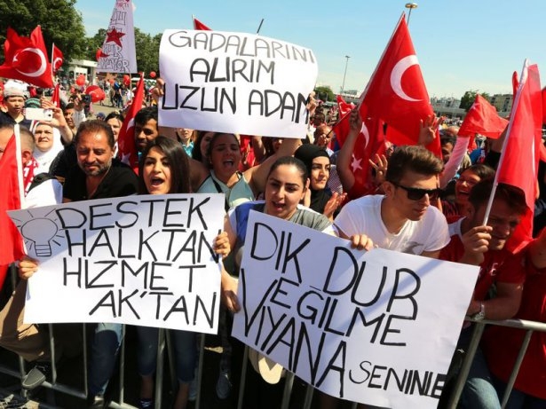 Viyana'da Erdoğan coşkusu 9