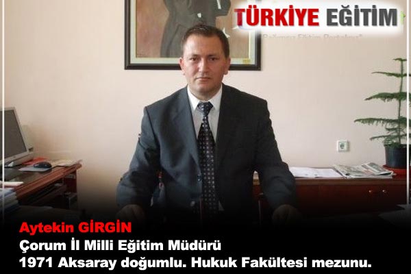 İl Milli Eğitim Müdürlerini Tanıyalım 24