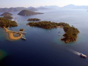 Ege'nin doğal güzelliklerine kuşbakışı