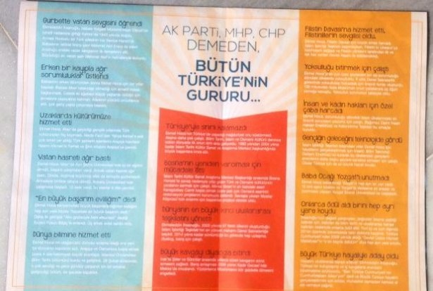 İşte İhsanoğlu'nun logosu ve sloganı 12