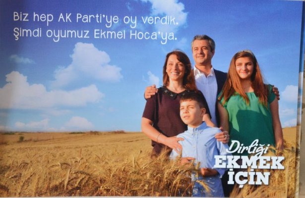 İşte İhsanoğlu'nun logosu ve sloganı 4