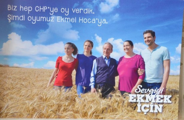 İşte İhsanoğlu'nun logosu ve sloganı 5