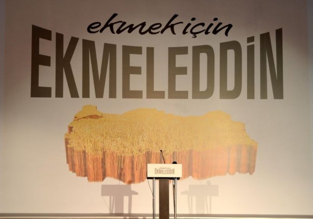 İşte İhsanoğlu'nun logosu ve sloganı 7