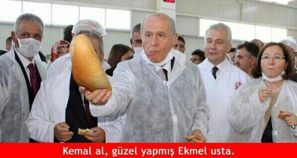'Ekmek için Ekmeleddin' sloganı twitter'ı salladı 2