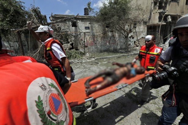 İsrail Gazze'yi yine kana buladı 21