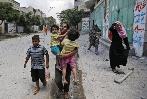 İsrail Gazze'yi yine kana buladı 22