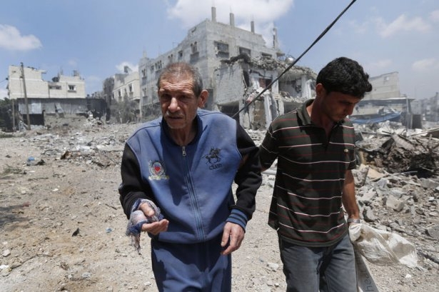 İsrail Gazze'yi yine kana buladı 23