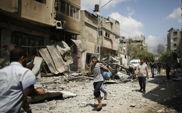İsrail Gazze'yi yine kana buladı 32