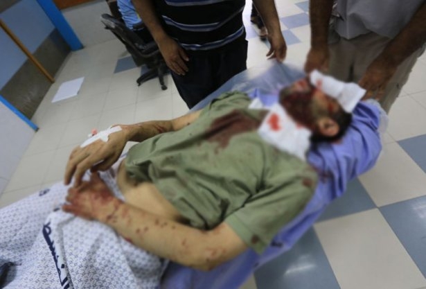 İsrail Gazze'yi yine kana buladı 34