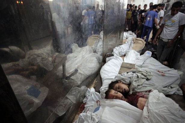 İsrail Gazze'yi yine kana buladı 43