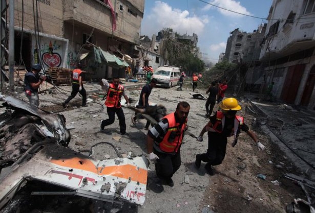 İsrail Gazze'yi yine kana buladı 45