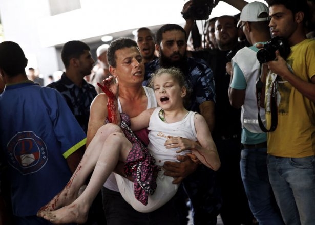 İsrail Gazze'yi yine kana buladı 47