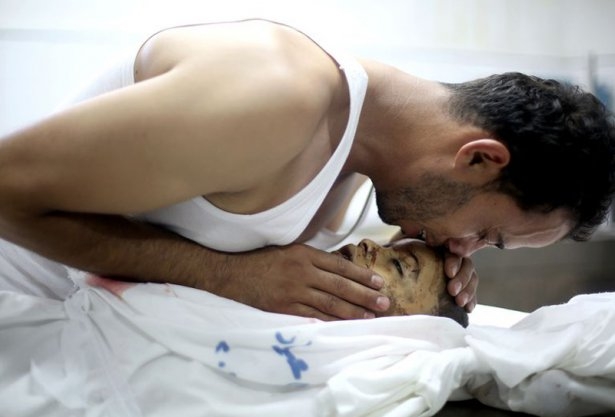 İsrail Gazze'yi yine kana buladı 5