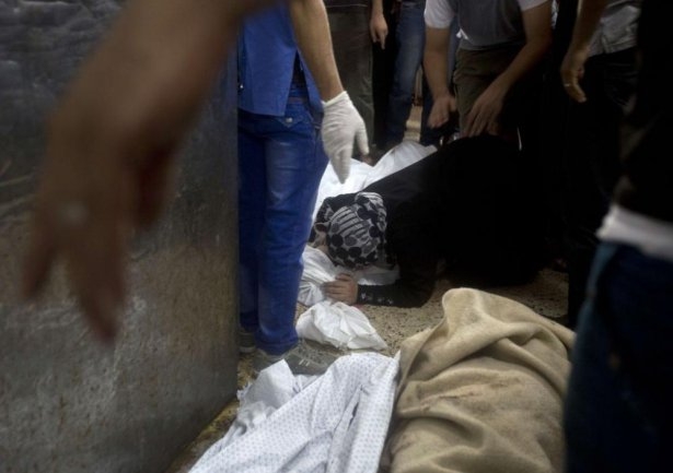 İsrail Gazze'yi yine kana buladı 50