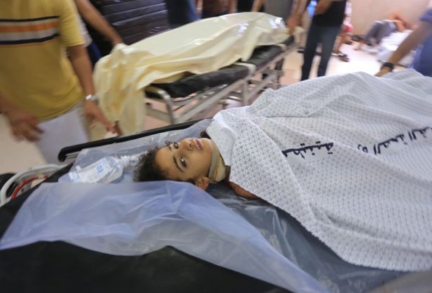 İsrail Gazze'yi yine kana buladı 57