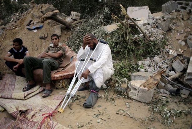 İsrail Gazze'yi yine kana buladı 6