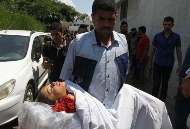 İsrail Gazze'yi yine kana buladı 62