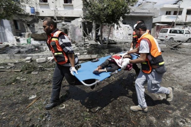 İsrail Gazze'yi yine kana buladı 65