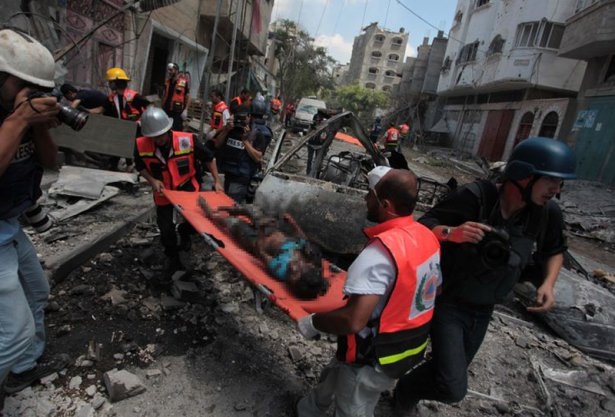 İsrail Gazze'yi yine kana buladı 70