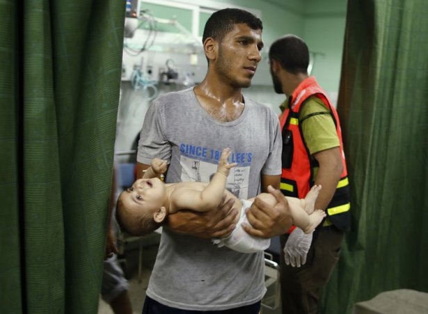 Gazze'den yürek yakan kareler 34