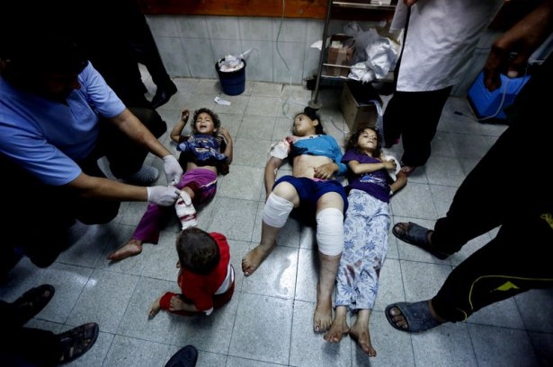 Gazze'den yürek yakan kareler 45