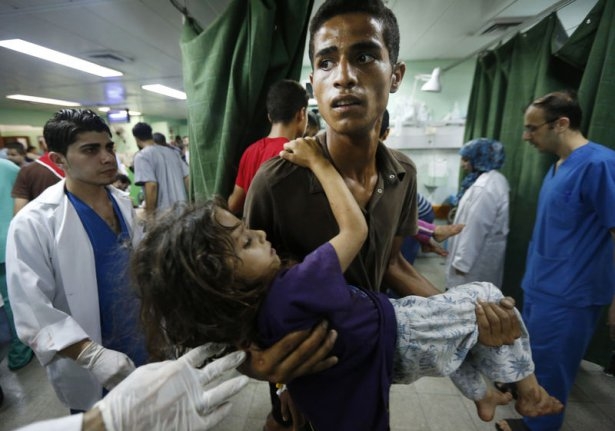 Gazze'den yürek yakan kareler 48