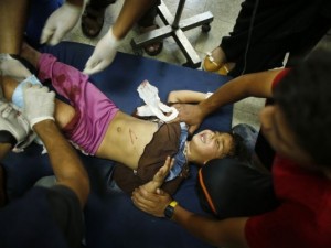 Gazze'den yürek yakan kareler