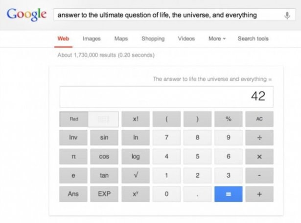 Google'ın bilinmeyen özellikleri 11