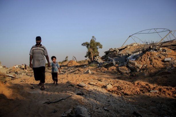 Bombardımanın ardından Gazze 15