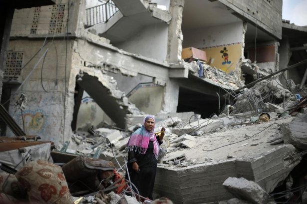 Bombardımanın ardından Gazze 16