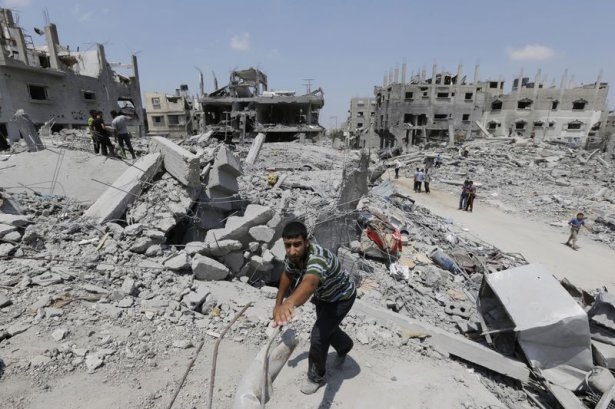 Bombardımanın ardından Gazze 34