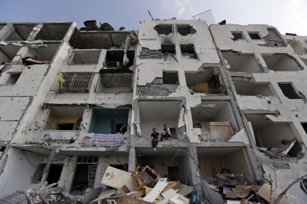 Bombardımanın ardından Gazze 35