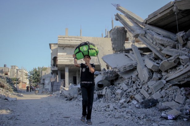 Bombardımanın ardından Gazze 4