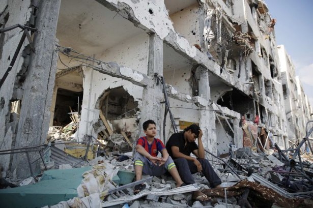 Bombardımanın ardından Gazze 49