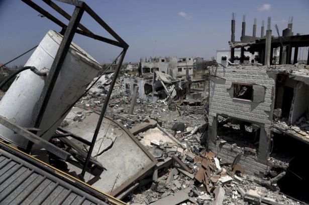Bombardımanın ardından Gazze 50