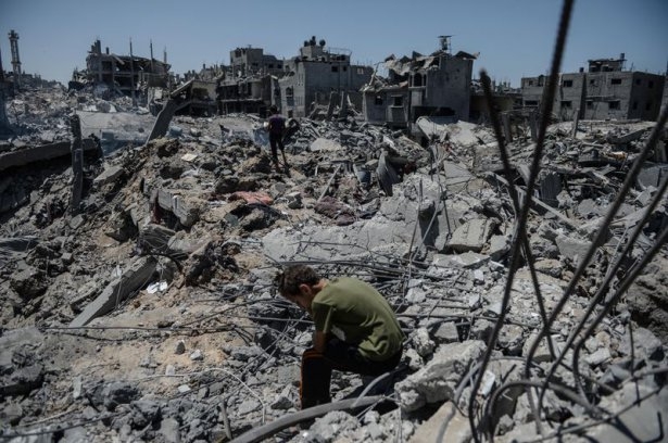 Bombardımanın ardından Gazze 57