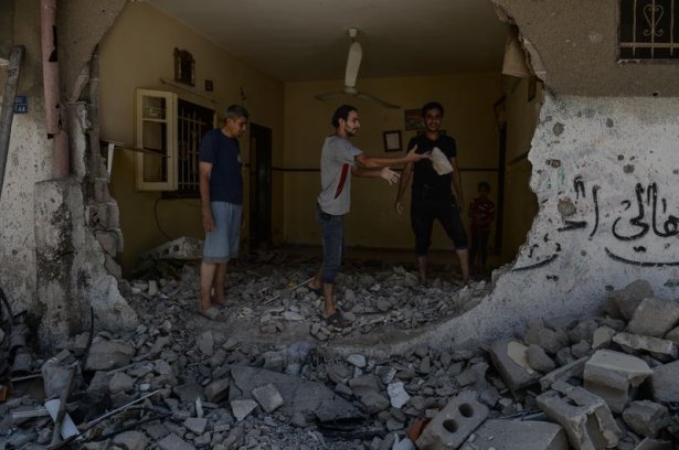 Bombardımanın ardından Gazze 58