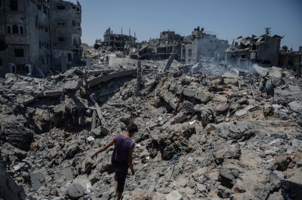 Bombardımanın ardından Gazze 64