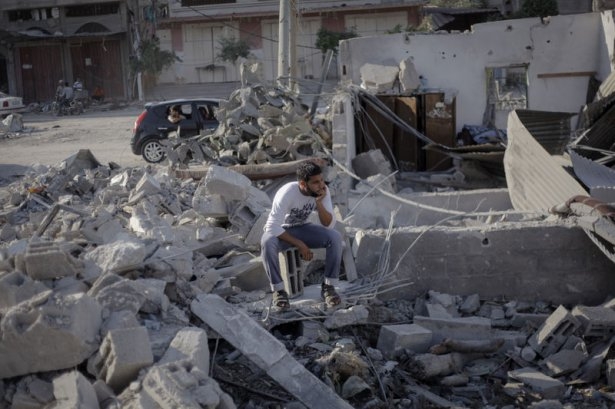 Bombardımanın ardından Gazze 7