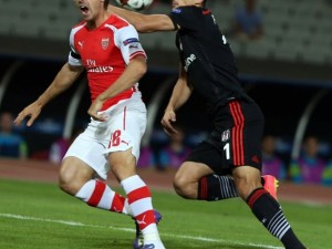 Beşiktaş Arsenal'e top göstermedi