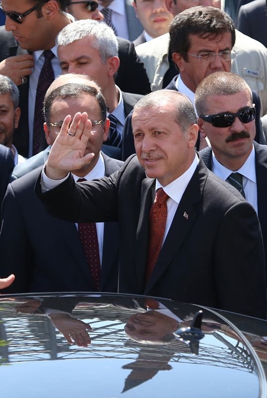 Erdoğan'la Davutoğlu Cuma'yı beraber kıldı 29