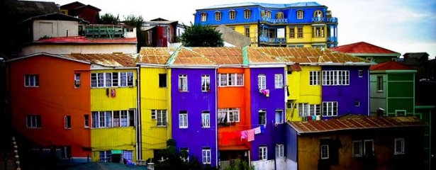Dünyanın en güzel renkli evleri 23