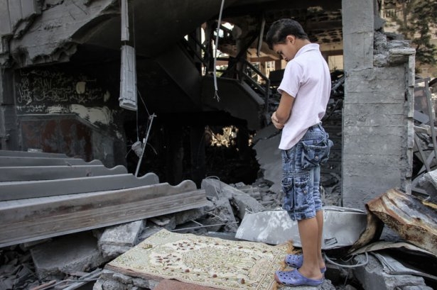 İsrail'in roketleri Gazze'ye yağıyor 15