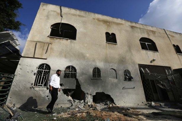 İsrail'in roketleri Gazze'ye yağıyor 17