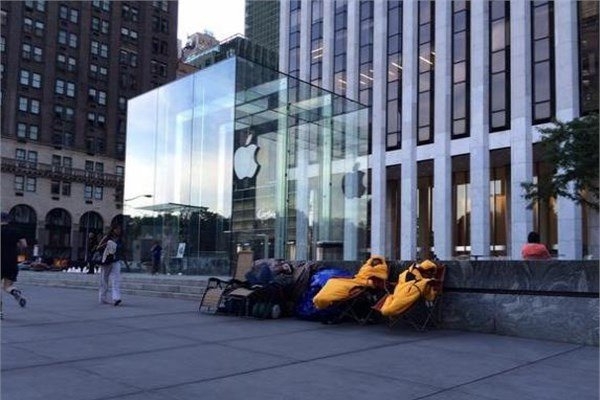 Çadırlar iPhone 6 için kuruldu 2