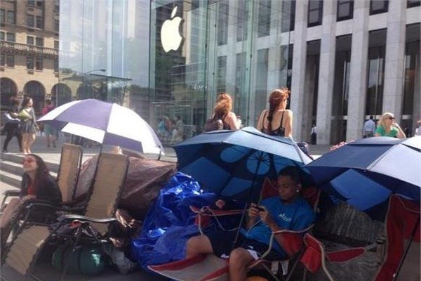Çadırlar iPhone 6 için kuruldu 6